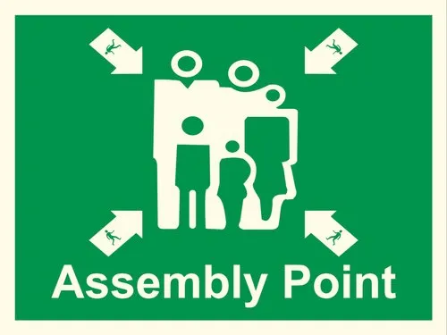 Assembly Point Signage